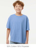 4850 M&O Youth Gold Soft Touch T-shirt | Light Blue Heather