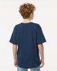 4850 M&O Youth Gold Soft Touch T-shirt | Deep Navy