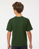 4850 M&O Youth Gold Soft Touch T-shirt | Forest Green