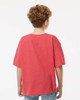 4850 M&O Youth Gold Soft Touch T-shirt | Heather Red