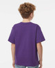 4850 M&O Youth Gold Soft Touch T-shirt | Purple