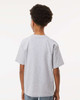M&O 4850 Youth Gold Soft Touch T-shirt | Sport Grey