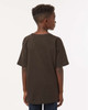 4850 M&O Youth Gold Soft Touch T-shirt | Chocolate