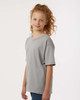 4850 M&O Youth Gold Soft Touch T-shirt | Gravel