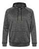Burnside 8670 Unisex Performance Fleece Pullover Hoodie | Heather Charcoal
