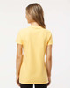 M&O 7600 Ladies Ring Spun Short Sleeve Sport Shirt | Pale Yellow