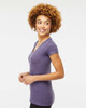 M&O 3542 Women's Fine Blend V-Neck T-shirt