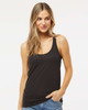 M&O 3590 Women's Racerback Blend Tank Top | Black