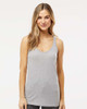 M&O 3590 Women's Racerback Blend Tank Top | Heather Grey