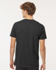 M&O 3543 Fine Blend V-Neck T-Shirt | Heather Graphite