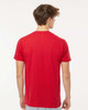 M&O 3543 Fine Blend V-Neck T-Shirt | Red