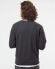 Independent Trading Co. SS1000C Icon Unisex Lightweight Loopback Terry Crewneck Sweatshirt | Charcoal Heather