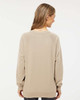 Independent Trading Co. SS1000C Icon Unisex Lightweight Loopback Terry Crewneck Sweatshirt | Sand