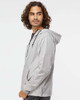 Independent Trading Co. EXP54LWP Unisex Lightweight Quarter-Zip Windbreaker Pullover Jacket | Smoke/ Black Zipper