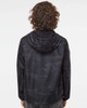 Independent Trading Co. EXP54LWP Unisex Lightweight Quarter-Zip Windbreaker Pullover Jacket | Black Camo