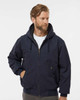DRI DUCK 5020 Cheyenne Boulder Cloth™ Hooded Jacket with Tricot Quilt Lining | Navy