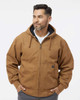 DRI DUCK 5020 Cheyenne Boulder Cloth™ Hooded Jacket with Tricot Quilt Lining | Saddle