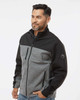 DRI DUCK 5350 Motion Soft Shell Jacket | Black Heather/ Black