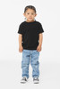 Bella+Canvas 3413T Toddler Tri-Blend Short Sleeve Tee | Solid Black Triblend Bella+Canvas 3413T Toddler Tri-Blend Short Sleeve Tee | Solid Black Triblend