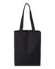 Q-Tees Q1000 12L Gussetted Shopping Bag | Black