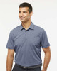 Adidas A582 Heathered Polo | Collegiate Navy Melange Adidas A582 Heathered Polo | Collegiate Navy Melange