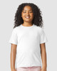 Gildan 64000BCVC Softstyle® Youth CVC T-Shirt | White Gildan 64000BCVC Softstyle® Youth CVC T-Shirt | White