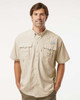 Columbia 212464 Men's Bahama II Short-Sleeve Shirt | Fossil