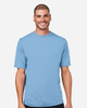 CORE365 CE10 Capital Performance T-Shirt | Columbia Blue