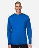 CE10L CORE365 Capital Long Sleeve Performance T-Shirt | True Royal