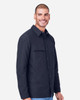 Harriton M72 Flex Twill Overshirt | Dark Navy Harriton M72 Flex Twill Overshirt | Dark Navy