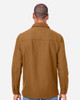 Harriton M72 Flex Twill Overshirt | Duck Brown Harriton M72 Flex Twill Overshirt | Duck Brown