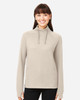 North End NE200W Women's Rhythm Waffle Pullover | Oatmeal