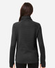 North End NE200W Women's Rhythm Waffle Pullover | Black