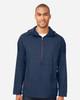 North End NE810 Aura Lightweight Packable Anorak | Classic Navy/ Carbon