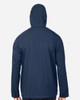 North End NE810 Aura Lightweight Packable Anorak | Classic Navy/ Carbon