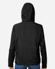 North End NE810W Women's Aura Lightweight Packable Anorak | Black/ Carbon