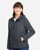 North End NE810W Women's Aura Lightweight Packable Anorak | Carbon/ Black