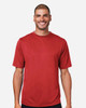 Team 365 TT15 Zone Performance Mesh T-Shirt | Sport Scarlet Red