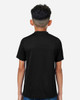 Team 365 TT15Y Youth Zone Performance Mesh T-Shirt | Black