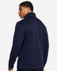 Under Armour 1383256 Storm Sweater Fleece Quarter-Zip Pullover | Midnight Navy/ White