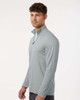 AllPro 4HM700 Performance Mélange Quarter-Zip Pullover | Silver Melange