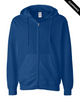 Clearance - Independent Trading Co. SS4500Z Midweight Full-Zip Hooded Sweatshirt - Clearance | Royal