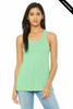Clearance - Bella+Canvas 8800 Flowy Racerback Tank Top | Mint