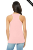 Clearance - Bella+Canvas 8800 Flowy Racerback Tank Top | Soft Pink