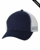 Clearance - Sportsman AH80  Bio-Washed Trucker Cap | Navy/ White