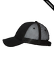 Clearance - Valucap S102 Sandwich With Mesh Back Cap | Black/ Black