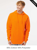 Clearance - SS4500 Independent Adult Midweight Hooded Sweatshirt | Safety Orange