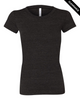 Clearance - Bella+Canvas 8413  Cameron Tri-Blend Short Sleeve Tee | Charcoal Black Triblend
