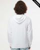Clearance - Independent Trading Co. SS1000 Icon Unisex Lightweight Loopback Terry Hoodie | White