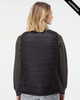 Clearance -  Independent Trading Co. EXP220PFV Women's Puffer Vest | Black